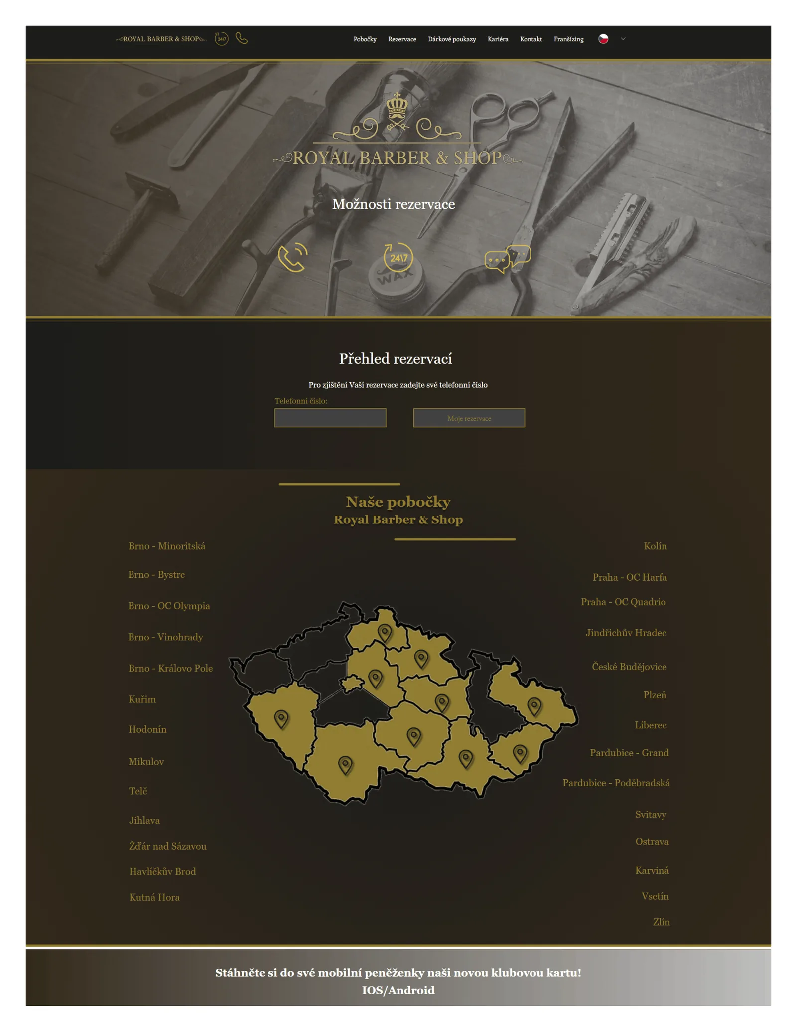 Homepage - Před